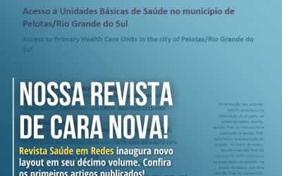 A Revista Saúde em Redes está de cara nova!